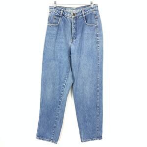 Vintage 80s Gap Tapered Leg Jeans Womens Size 28" Light Wash Denim